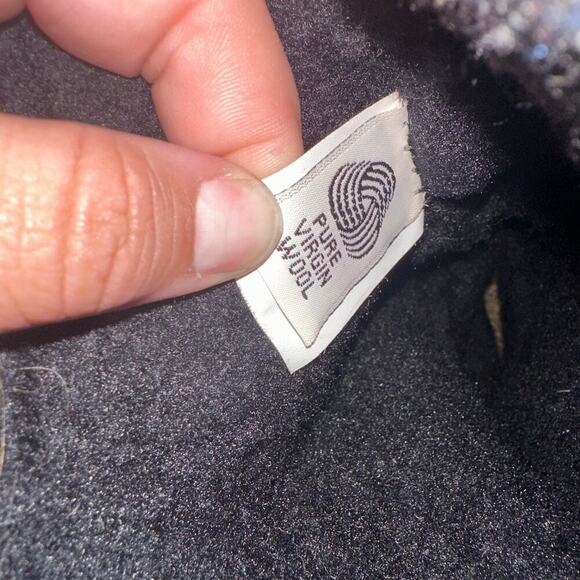 Vintage black leather Sorel lace-up boots women sz 7 - Picture 8 of 8